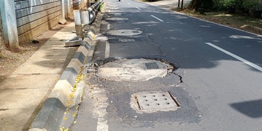 Sumur Resapan di Lebak Bulus Bikin Was-Was Pengendara