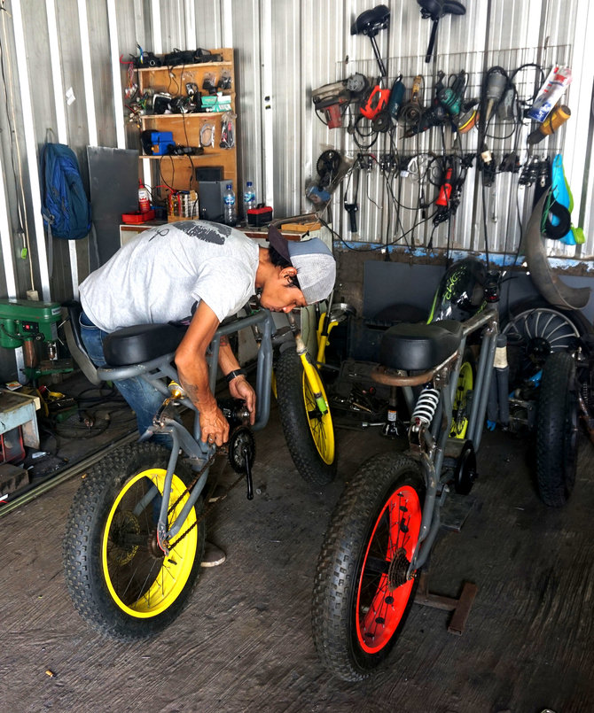 modifikasi kendaraan jadi bertenaga listrik