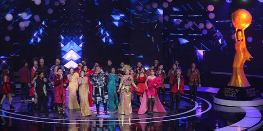 Deretan Artis Meriahkan Indonesia Dangdut Awards 2021