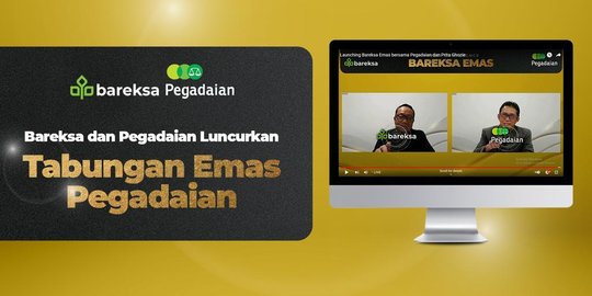 Pegadaian Gandeng Bareksa Hadirkan Tabungan Emas Online