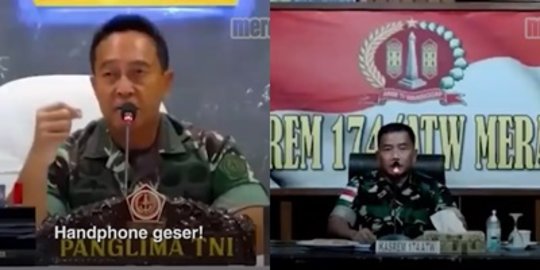 Dimarahi Jenderal TNI Andika, Kasrem Merauke Tak Berkutik, Auto Panik