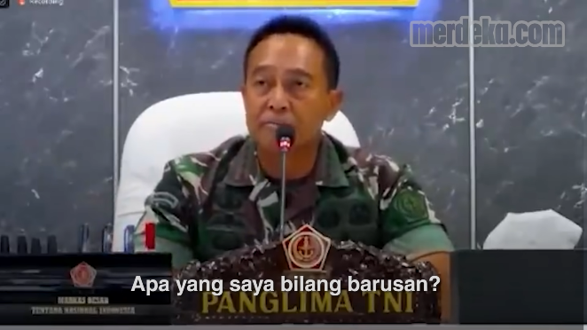 jenderal tni andika marah ke kasrem marauke