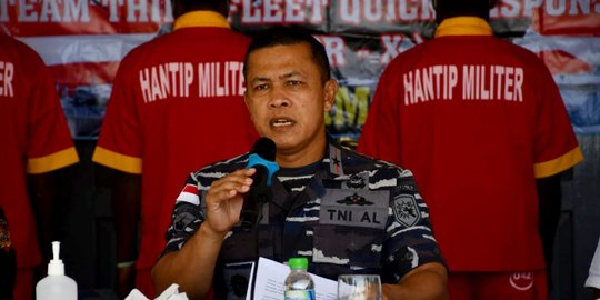 Langgar Perbatasan, 4 Warga Papua Nugini Ditangkap TNI AL