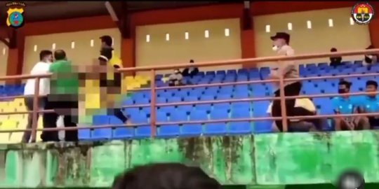 Viral Mantan Pemain Timnas Tendang Penonton di Liga 3 Sumut, Berakhir Damai