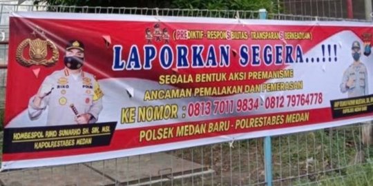 Aksi Premanisme Marak Terjadi, Polsek Medan Baru Luncurkan Call Center Aduan