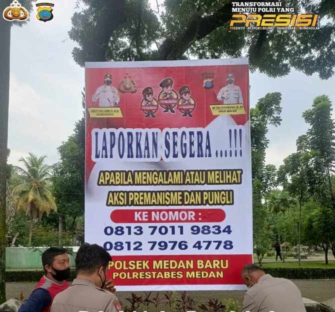 medan marak premanisme polisi luncurkan call center aduan begini respons warganet