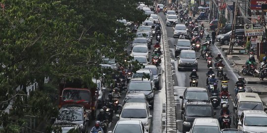 Uji Coba Ganjil Genap di Jalan Margonda Depok, Menuju Jakarta Macet