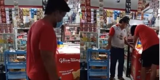 Bapak Terkejut Didatangi Pria Beli Es Krim ke Warung, Pembeli Bukan Orang Sembarangan