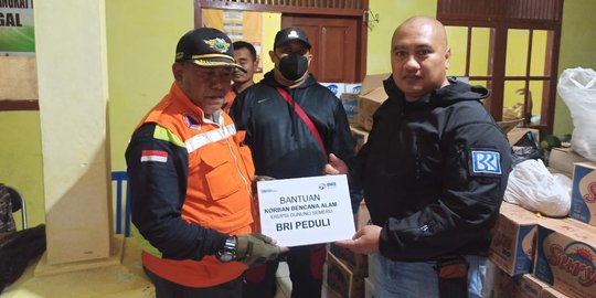 BRI Salurkan Bantuan Erupsi Gunung Semeru dan Maksimalkan Layanan Perbankan