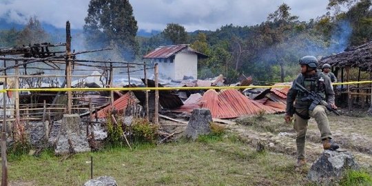 Polisi Ungkap Alasan KKB Bakar Sekolah di Oksibil