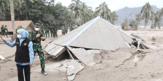 Fakta Terbaru Erupsi Gunung Semeru, Lebih dari 2.900 Rumah Kena Awan Panas Guguran