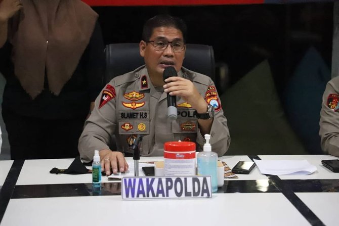 wakapolda jatim brigjen pol slamet hadi supraptoyo rilis kasus mahasiswi brawijaya