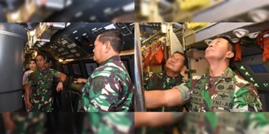 Potret Kompak 2 Jenderal & Istri di Markas TNI AL, Dulu Sama-Sama Calon Kuat Panglima