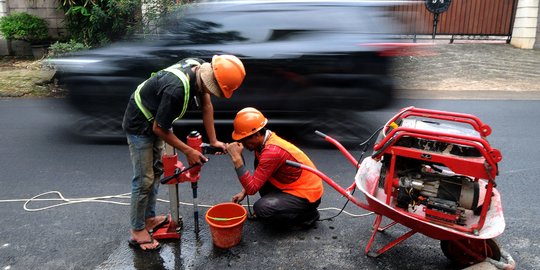 Sumur Resapan di Lebak Bulus Kembali Dilubangi