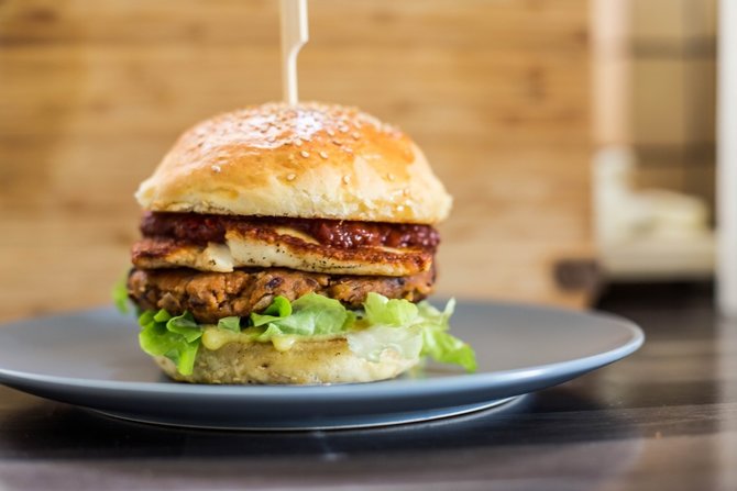 ilustrasi burger