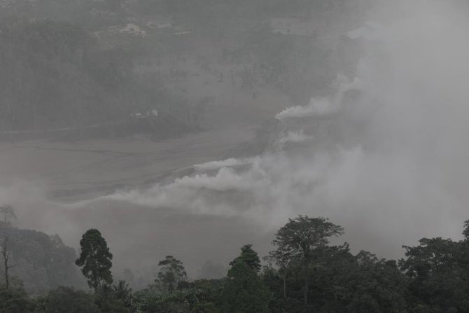 kondisi daerah aliran lahar di curah kobokan