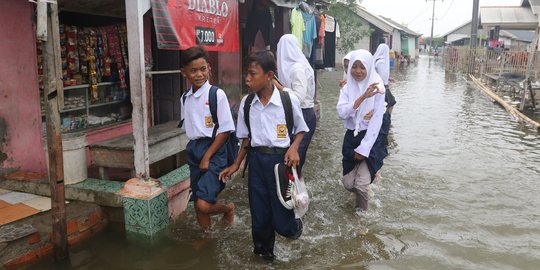 15 RT di Jakarta Terdampak Banjir Rob