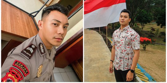 Potret Bhabin di Desa ini Ganteng Abis, Bikin Para Cewek Terpesona