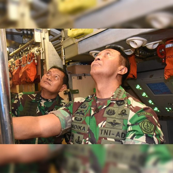 ramai bahas panglima andika pakai identitas tni ad
