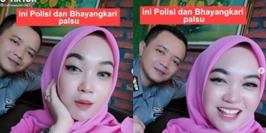Kelakuan Polisi dan Bhayangkari Palsu, Viral Usai buat Konten 'Kacang Ijo-Cokelat'
