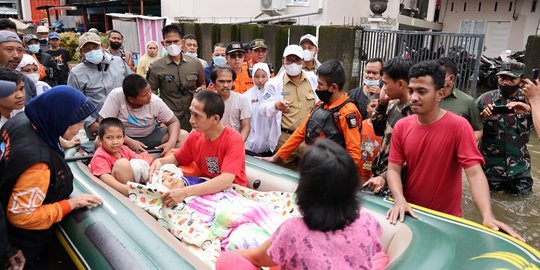 37 Lokasi di Makassar Banjir, 3.206 Warga Terdampak