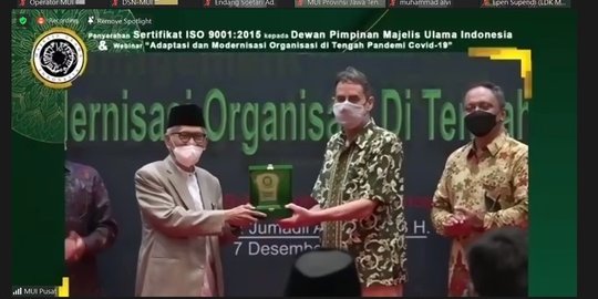 MUI Kembali Raih Sertifikat ISO 9001:2015 dari WQA Inggris