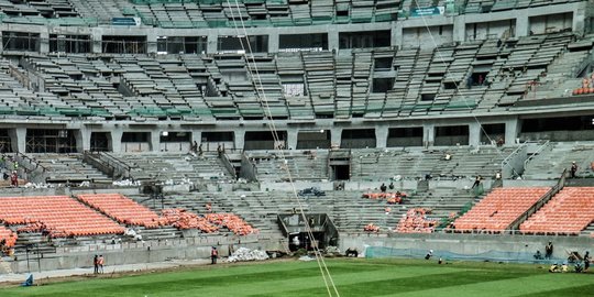 Pembangunan Stadion JIS Capai 87 Persen