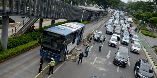 Analisis Polisi: Rentetan Kecelakaan Transjakarta karena Human Error