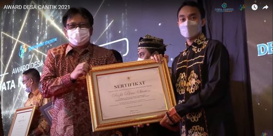 Pembangunan Berbasis Data, Desa Tamansuruh Banyuwangi Raih 'Desa Cantik' BPS