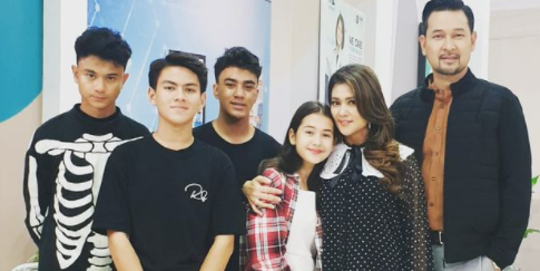 Jago Akting, Ini 5 Potret Ratu Dewi Imasy 'Dari Jendela SMP' di Lokasi Syuting
