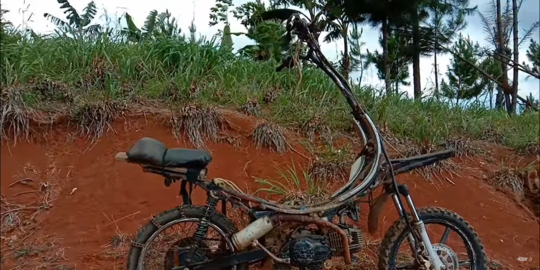 Melihat Uniknya Motor Soang, Si Roda Dua Pengangkut Beban Berat di Pegunungan Jabar