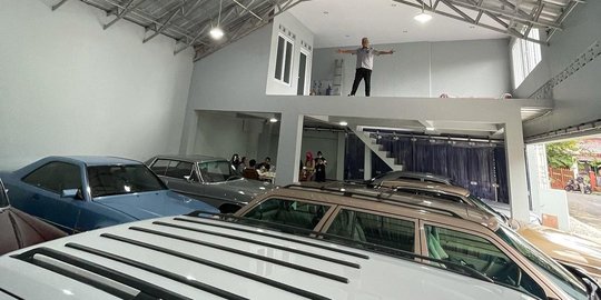 Potret Garasi Uya Kuya dengan Koleksi Mobil, Crazy Rich Malang Sampai Bilang 'Ngeri'