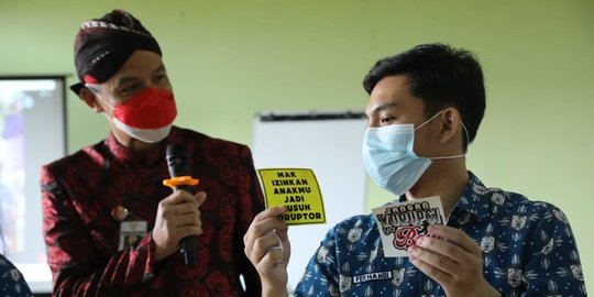 Ganjar Ajak Pelajar Jadi Agen Antikorupsi