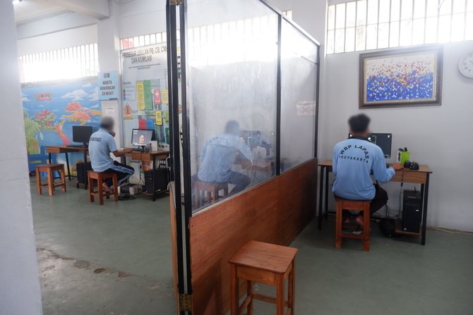 cara lapas ii a yogya sambut new normal