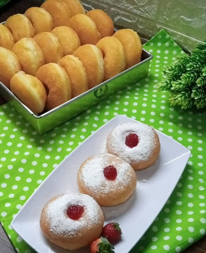 resep donat lembut