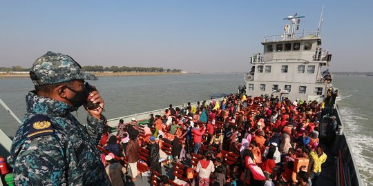 Bangladesh Gusur Seribu Toko Milik Pengungsi Rohingya