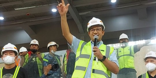Anies: Pembangunan JIS Bukan Hadiah Perusahaan, Kerja Besar dari Pajak Rakyat Jakarta
