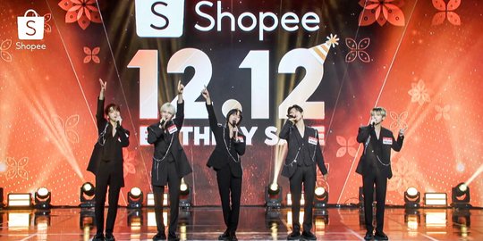 Shopee 12.12 Birthday Sale TV Show Pecah, TOMORROW X TOGETHER Beri Kejutan Spesial