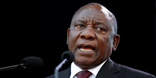 Presiden Afrika Selatan Cyril Ramaphosa Positif Covid-19