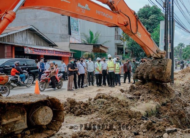 anggaran infrastruktur rp1 triliun wali kota medan tegas minta dinas pu lakukan ini