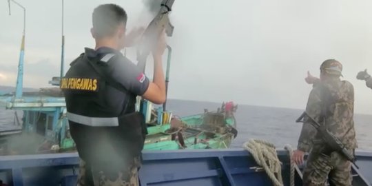 Ini Jumlah Kapal Pencuri Ikan yang Ditangkap Sepanjang 2021