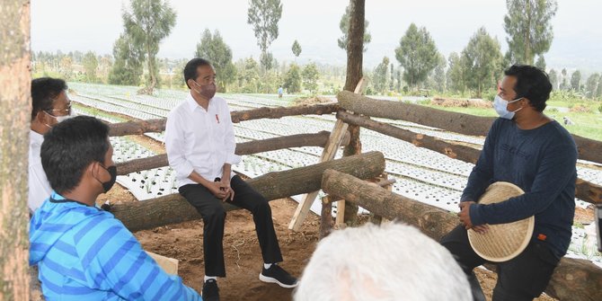 Dialog Dengan Presiden, Petani Wonosobo Ungkap Manfaat Lumbung Pangan ...