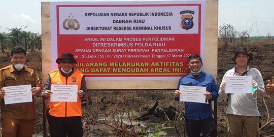 Berkas Perkara Lengkap, Tersangka Kebakaran Lahan PT BMI Segera Disidang