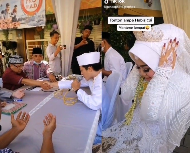 pengantin pria lancar ucap ijab kabul