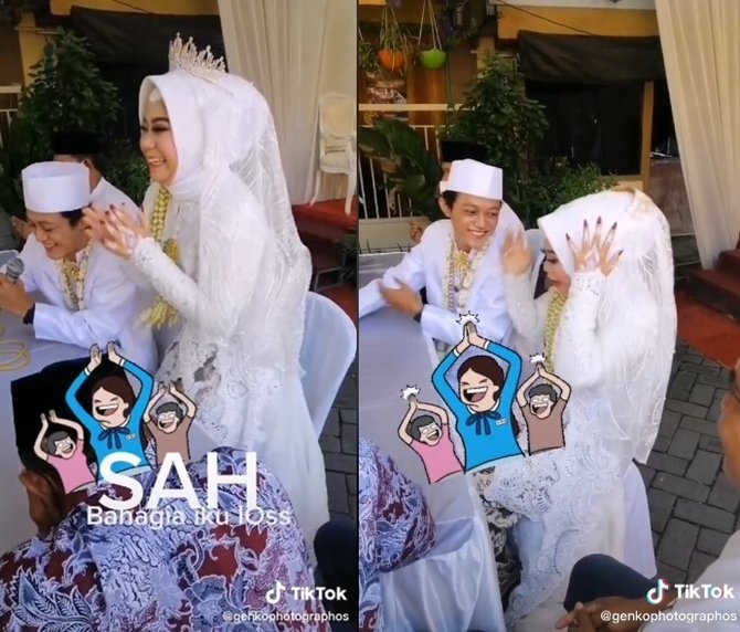 pengantin pria lancar ucap ijab kabul