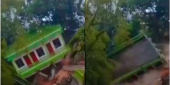 Viral Bangunan Roboh di Padangsidimpuan Terseret Banjir Bandang, Ini Faktanya