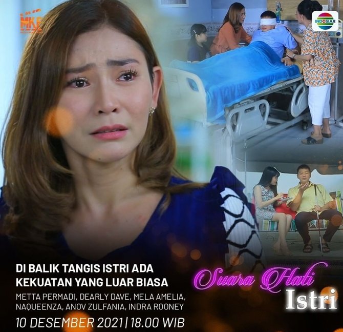 kerap berperan tersakiti ini 4 judul suara hati istri yang diperankan metta permadi