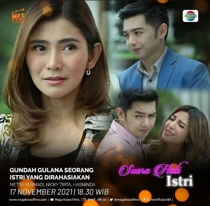 kerap berperan tersakiti ini 4 judul suara hati istri yang diperankan metta permadi