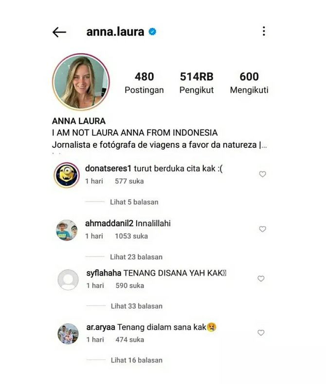 Laura anna indonesia