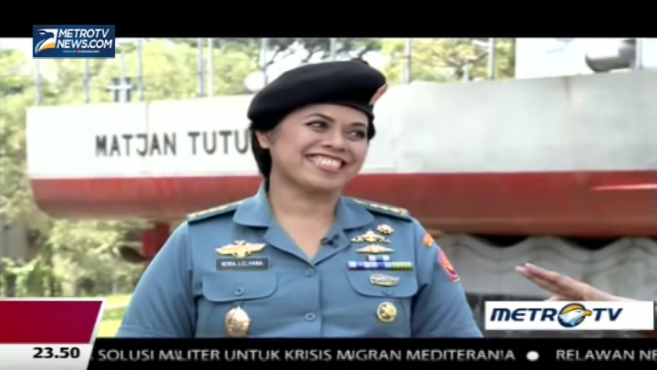 nora lelyana komandan wanita pangkalan tni al pertama